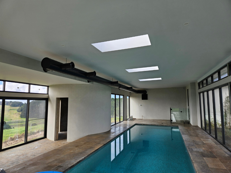 Overcoming No Provision for Concealed Ductwork: Indoor Pool Dehumidification